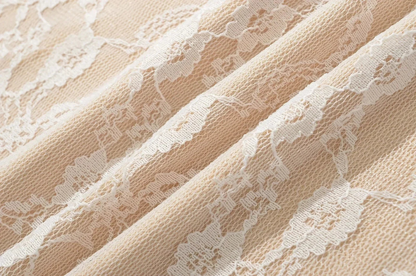 Clydie Lace Mesh Bodycon Midi Dress