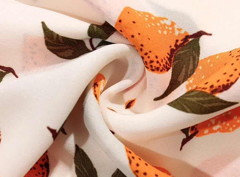 Tiffany Lemon Prints Off the Shoulder Dress