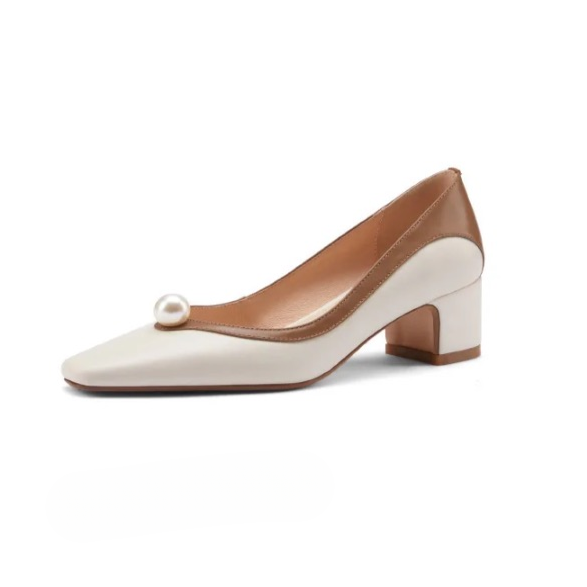 Mirah Pearl Accent Retro Pumps