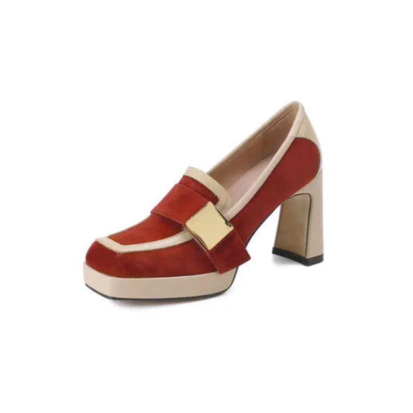 Osprey Vintage Suede Leather Pumps
