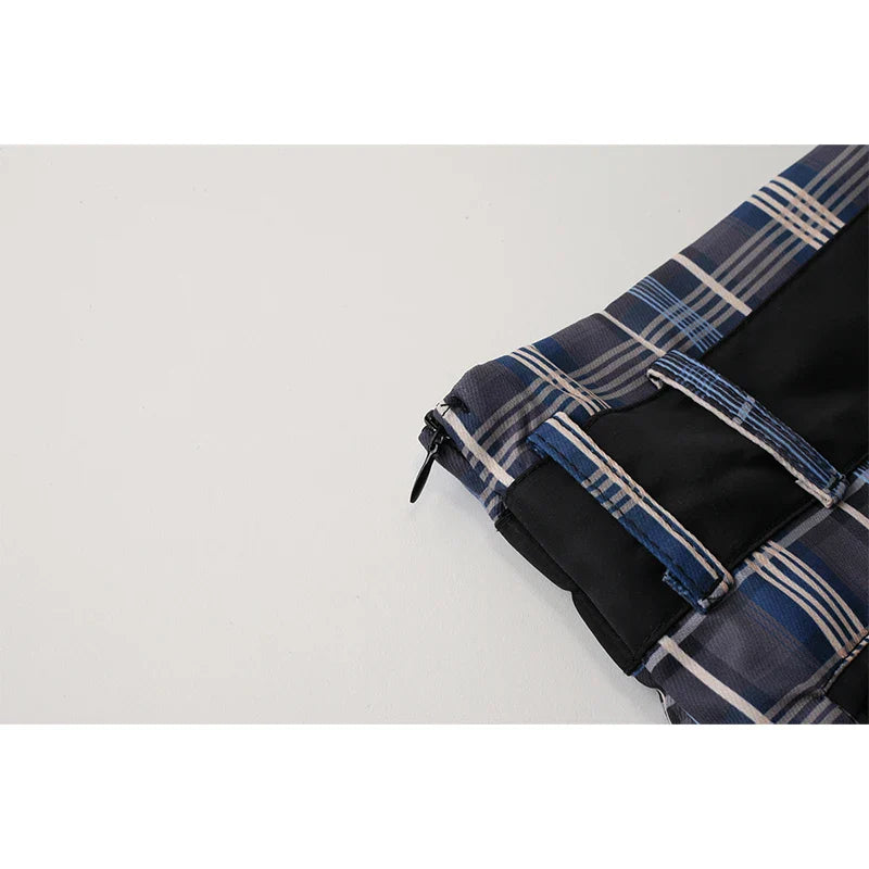 Ellka Plaid Hipster Micro Skorts