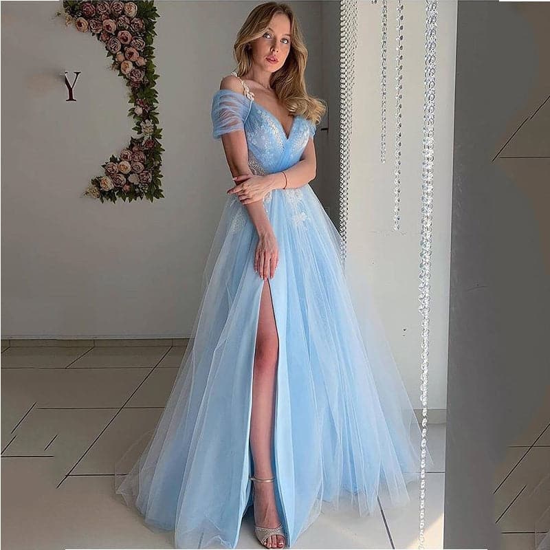 Off the Shoulder Prom Dress