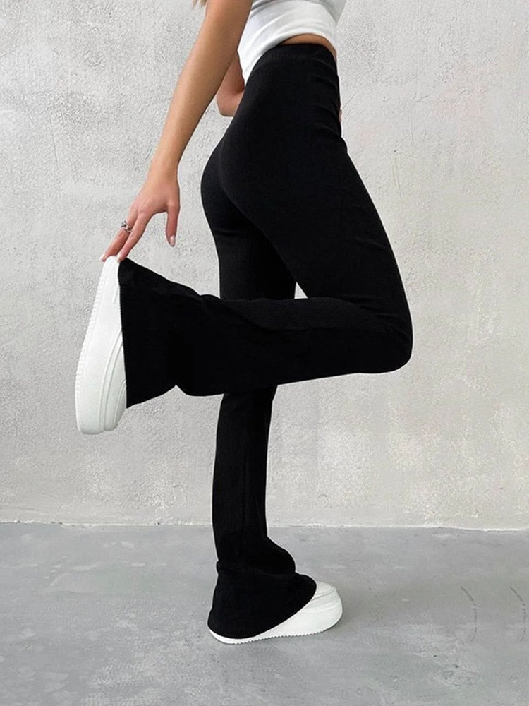 Solid Slim Fit Streetwear Pants
