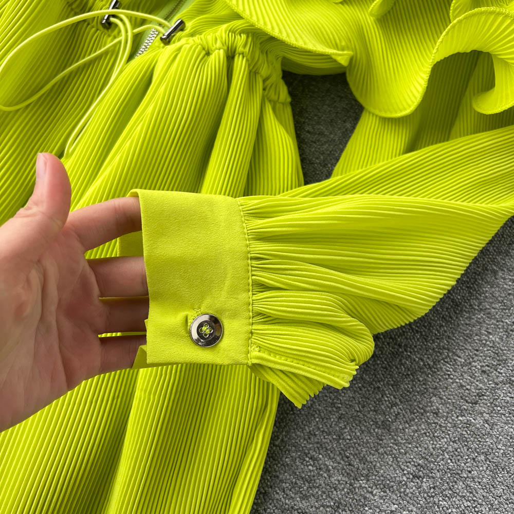 Sylvie Ruffle Top Jumpsuit - 5 Colors