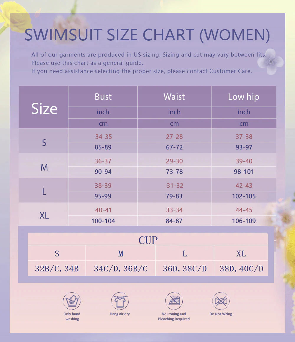 Vera Printed Drawstring Waist Swimsuits