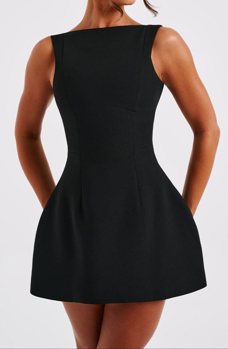 Manuela Mini Dress - Black
