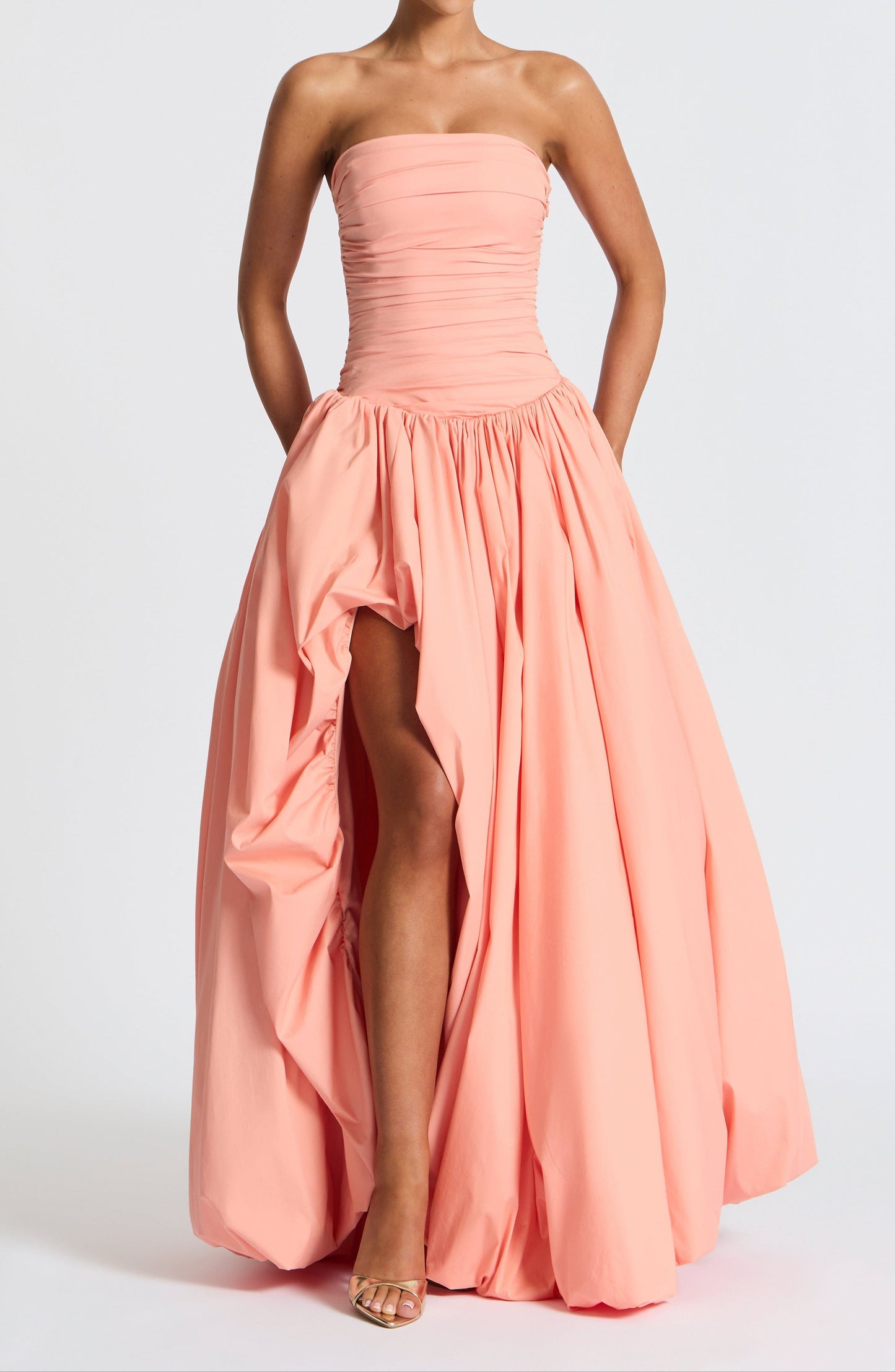 Claretta Maxi Dress - Peach