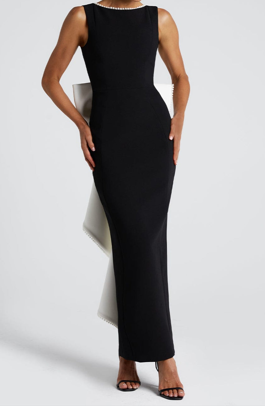 Elizabeth Midaxi Dress-Black