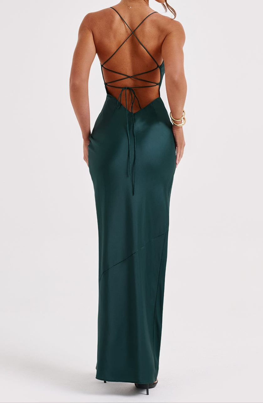 Vittoria Maxi Dress - Emerald