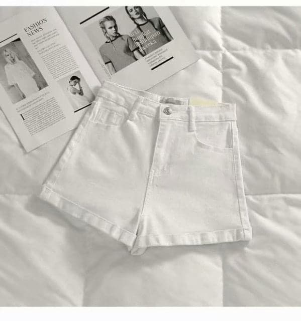 High Waist Fashion Casual Denim Shorts