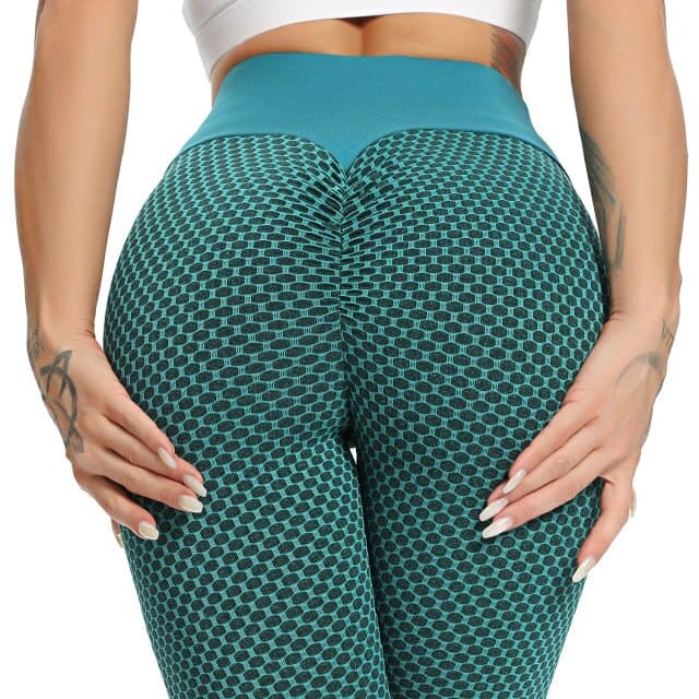 High Waist Legging Push Up Casual Dot Leggings Booty Gym Pants Ladies Seamless Workout Pants Female Leggins