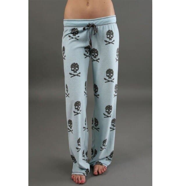 Women's Skull Printed Bread Pants