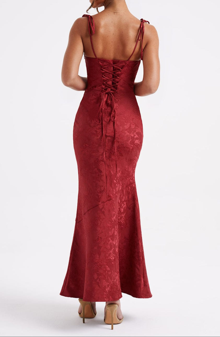 Chiara Maxi Dress - Red
