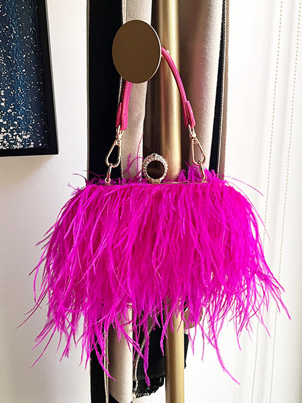 Chains Tasseled Crossbody Bags