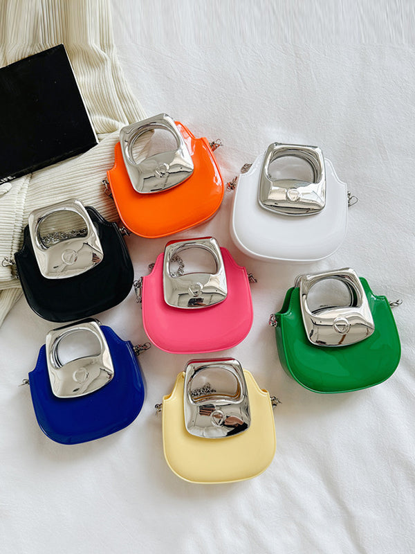 Chains Satchels Crossbody Bags