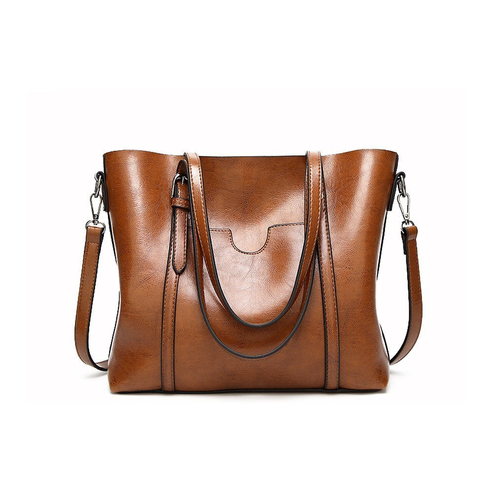 Fashion Large Capacity PU Leather Tote Bag
