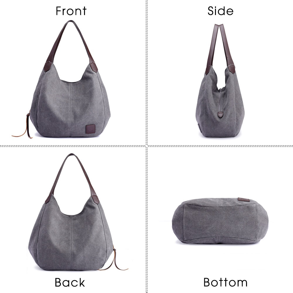 Canvas Tote Handbag