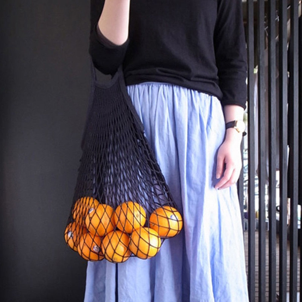 Foldable Mesh Net Bag