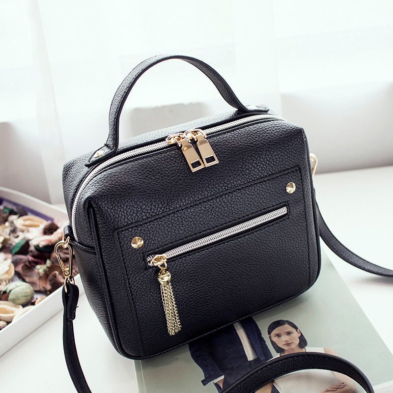 Classic Elegant Leather Handbag