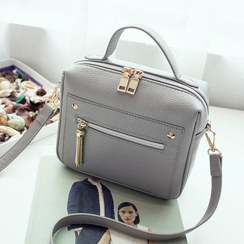 Classic Elegant Leather Handbag