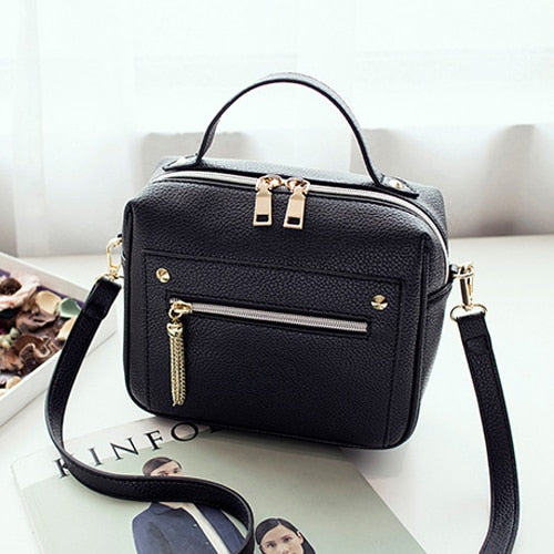 Classic Elegant Leather Handbag