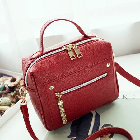 Classic Elegant Leather Handbag