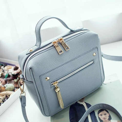 Classic Elegant Leather Handbag