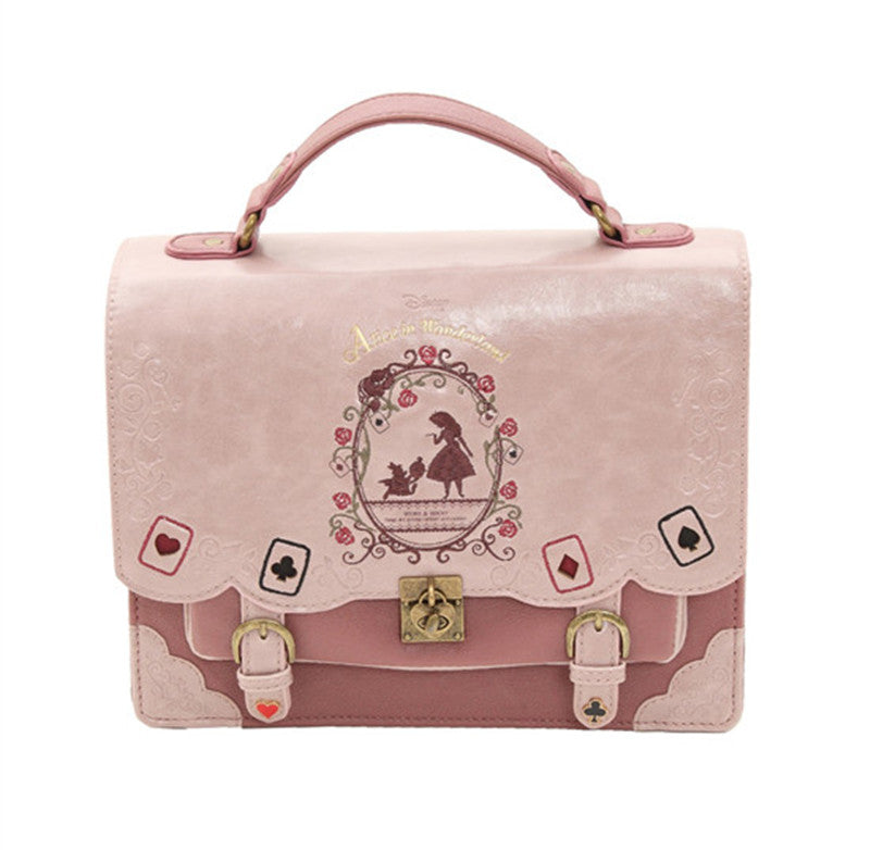 Alice In Wonderland Top-Handle Bag
