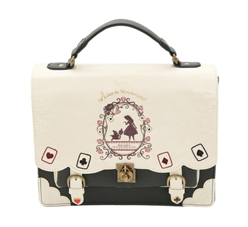 Alice In Wonderland Top-Handle Bag
