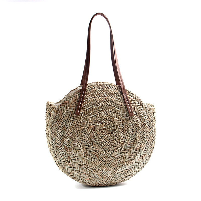 Beach Circular Shaped Handbags