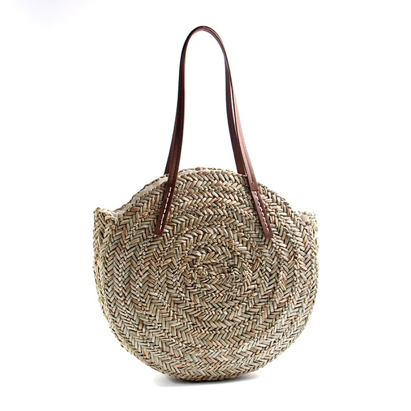 Beach Circular Shaped Handbags