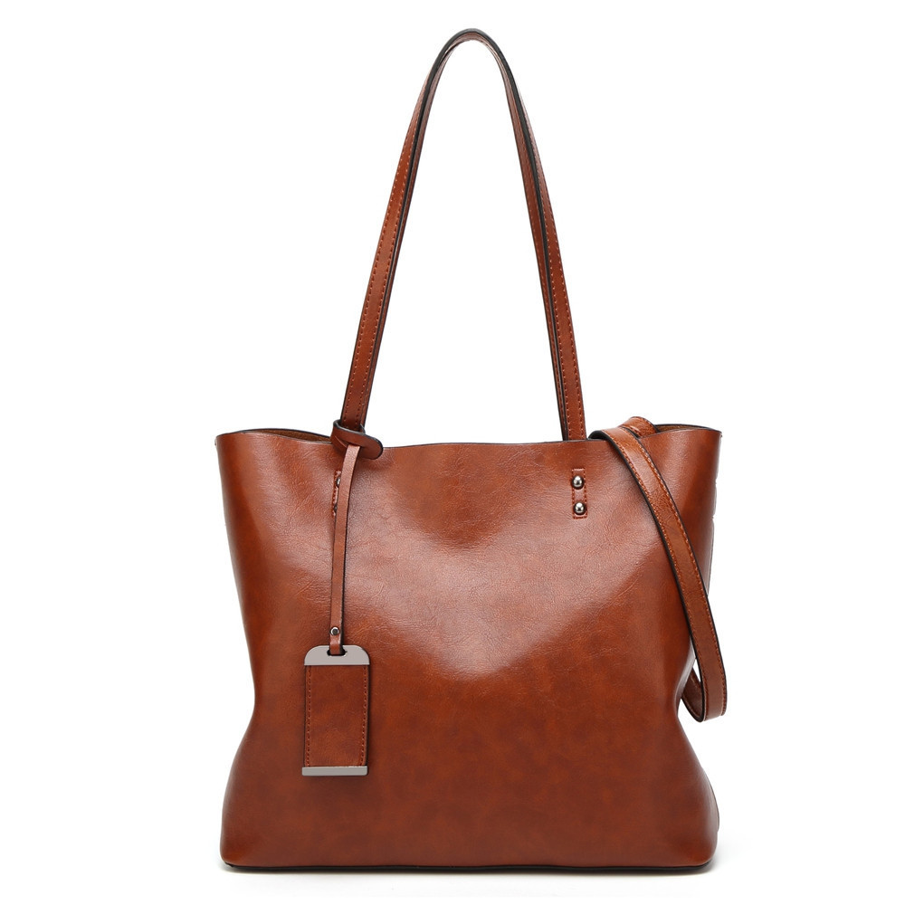 Large Leather Shoulder Bag