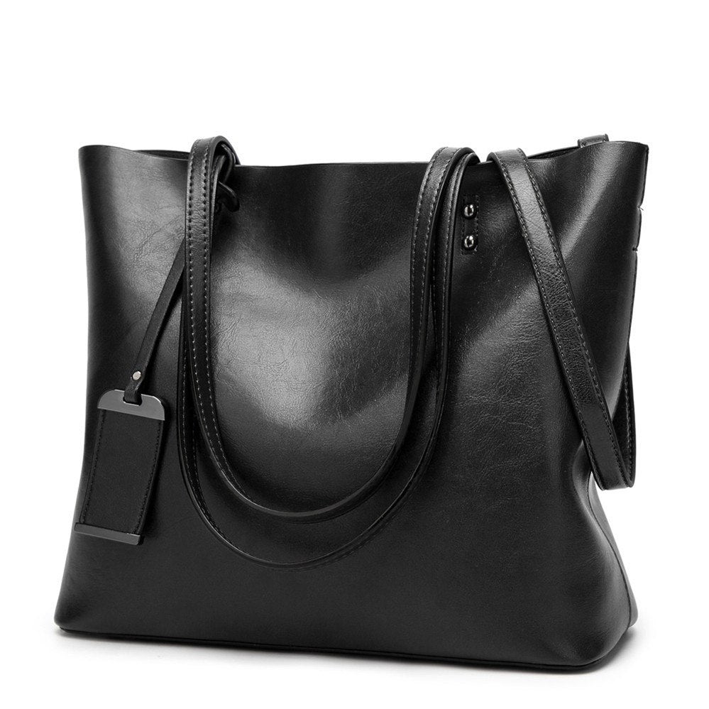 Large Leather Shoulder Bag