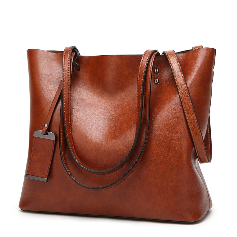 Large Leather Shoulder Bag