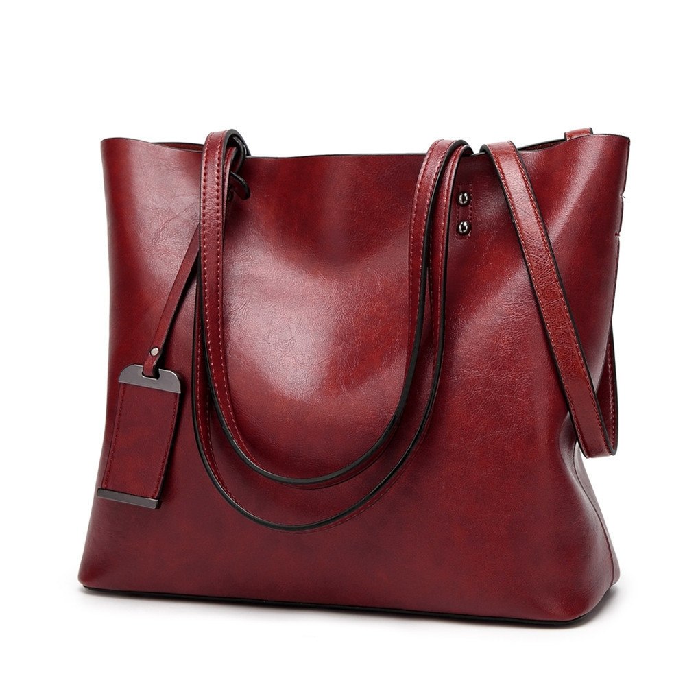 Large Leather Shoulder Bag