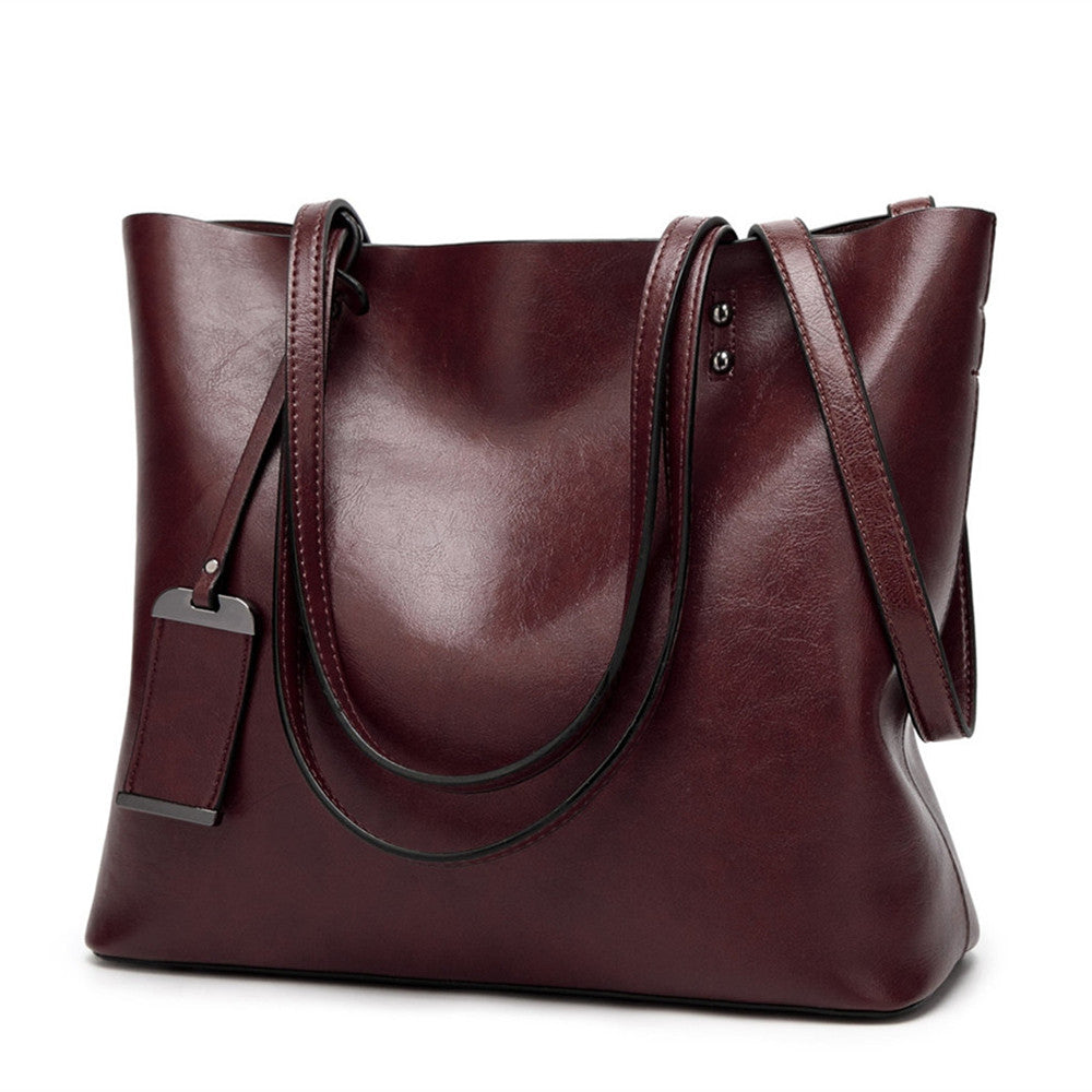 Large Leather Shoulder Bag