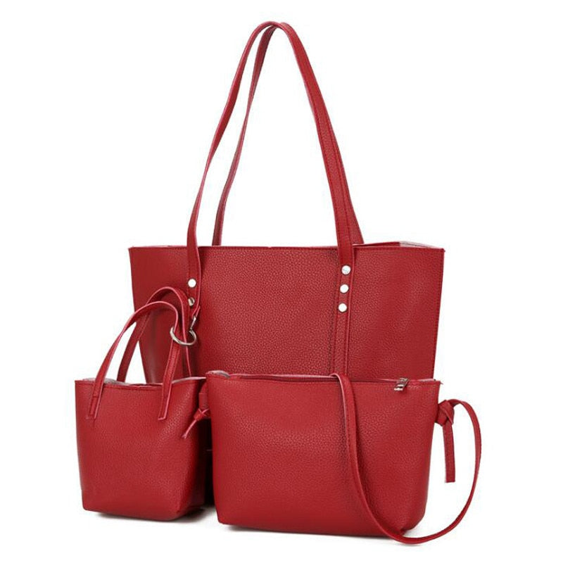 Soft Leather Shoulder Handbag
