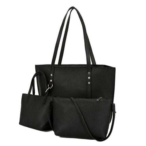 Soft Leather Shoulder Handbag
