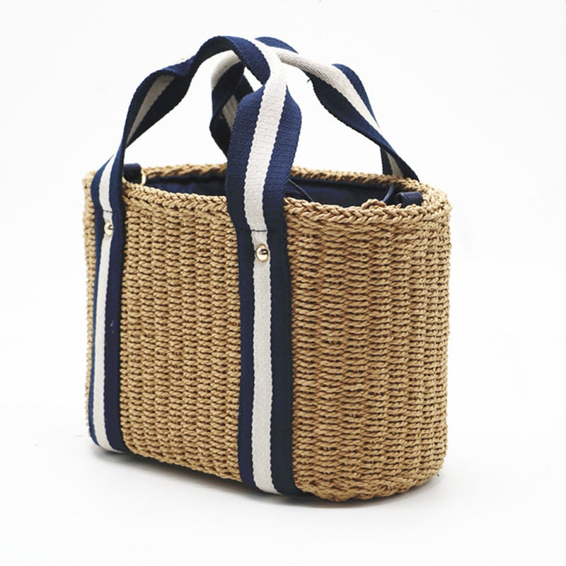 Bohemian Summer Straw Bag