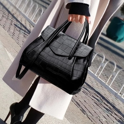 Crocodile Large Handbag