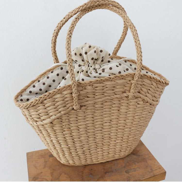 Boho Big Rattan Handbag