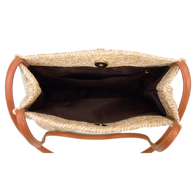 Straw Shoulder Bag for Women