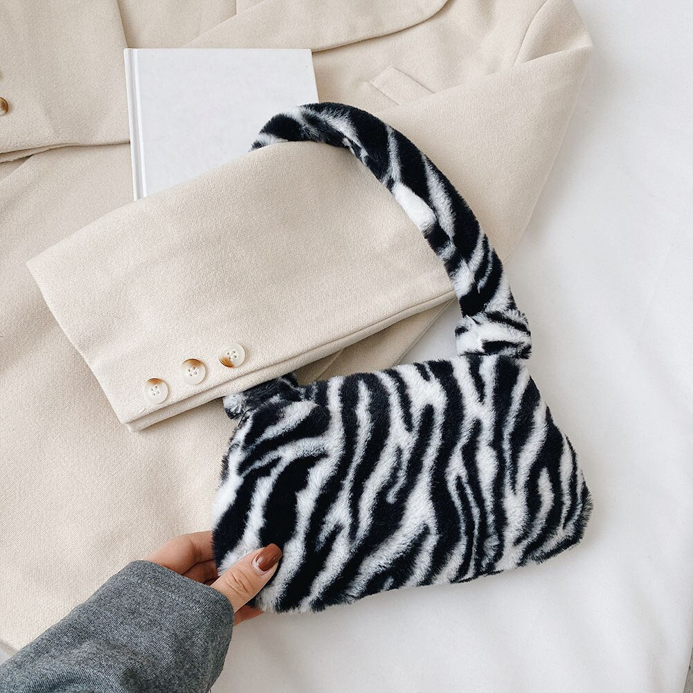 Animal Printed Muff Bag