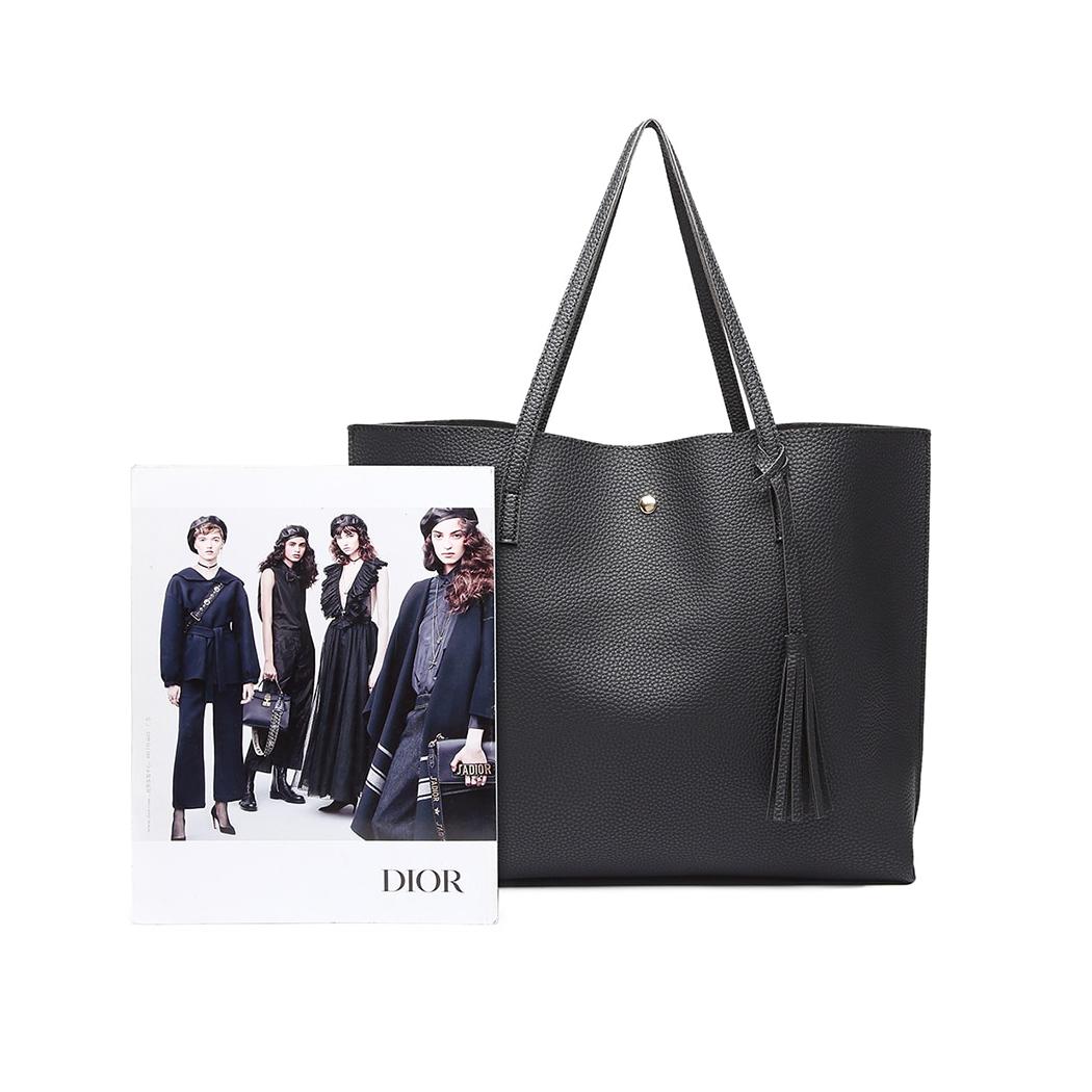 Soft Leather Tote Bag