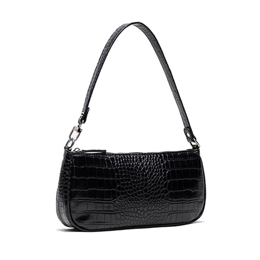 Retro Classic Crocodile Pattern Shoulder Bag
