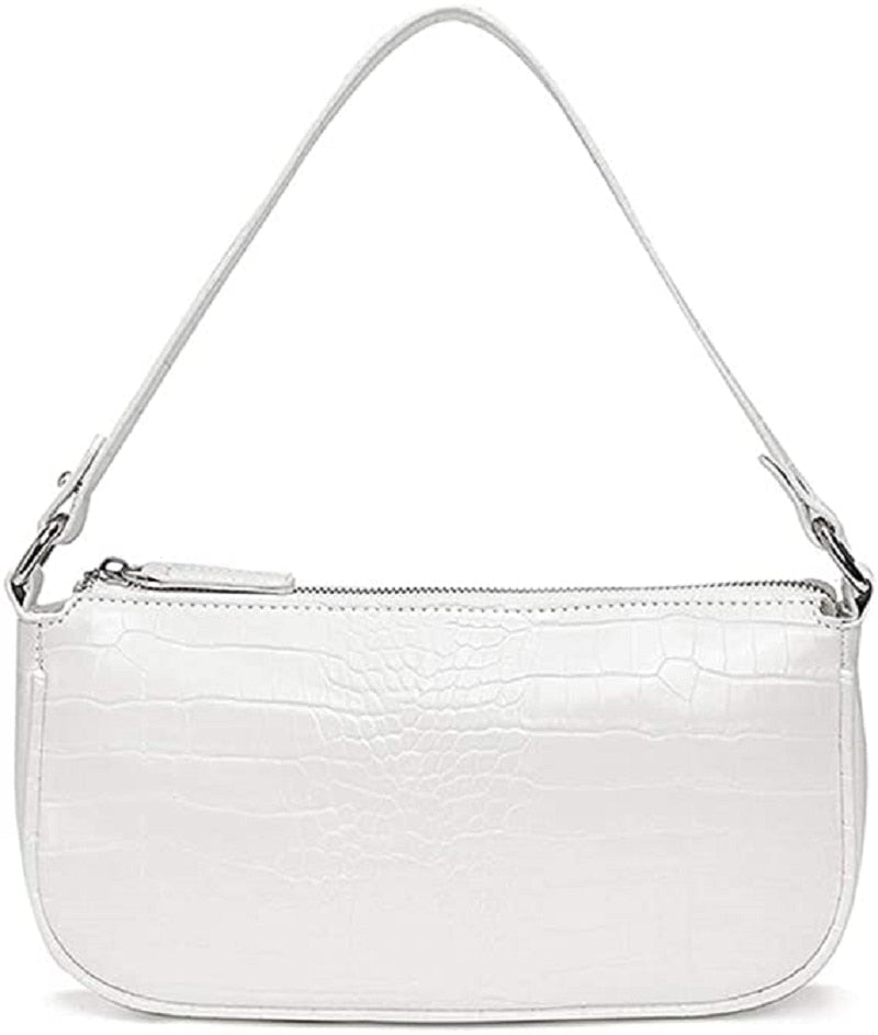 Retro Classic Crocodile Pattern Shoulder Bag