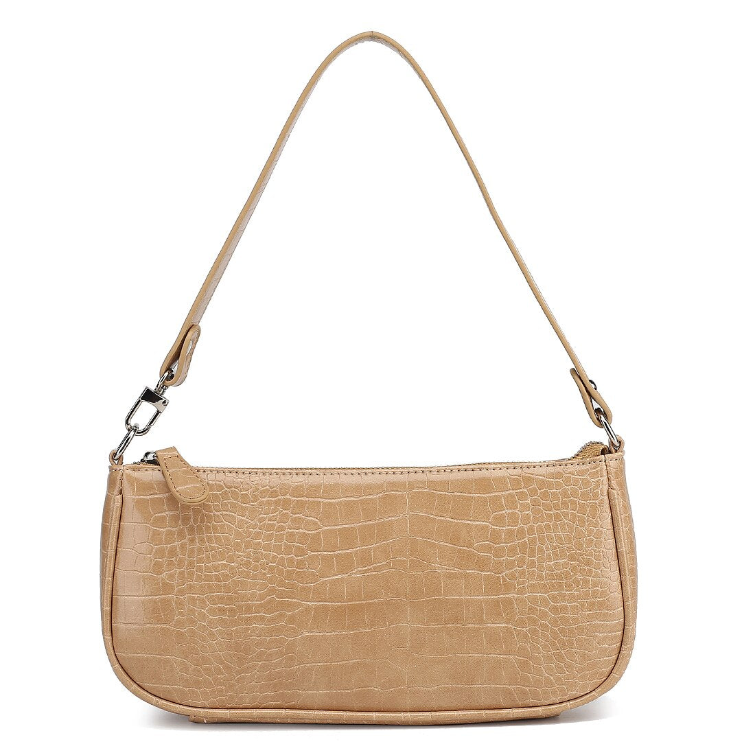 Retro Classic Crocodile Pattern Shoulder Bag