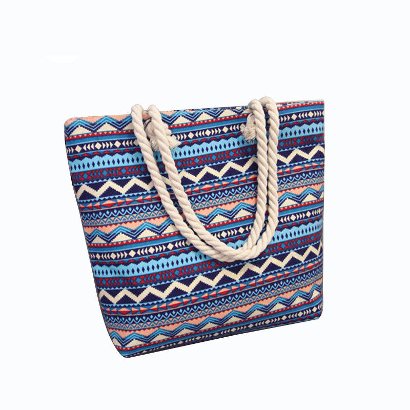Women Patterned Tote Canvas Shoulder Bags