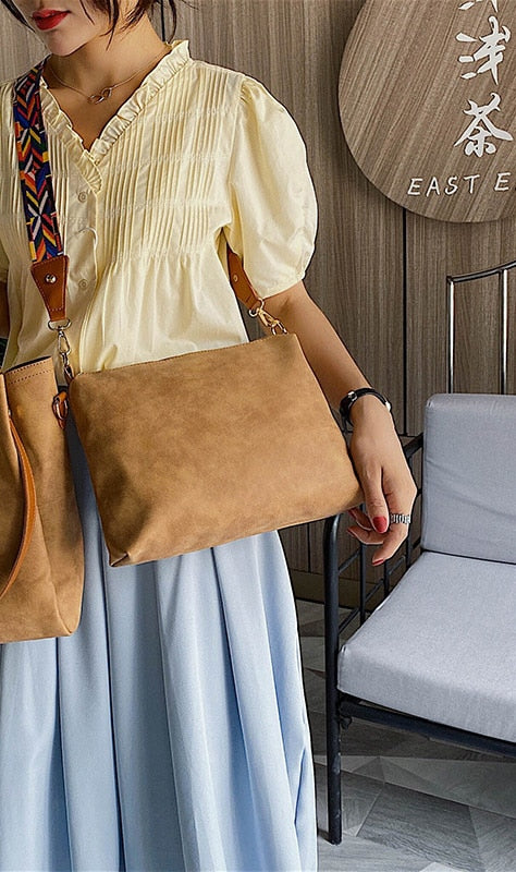 Ethnic Patterned Shoulder Bag