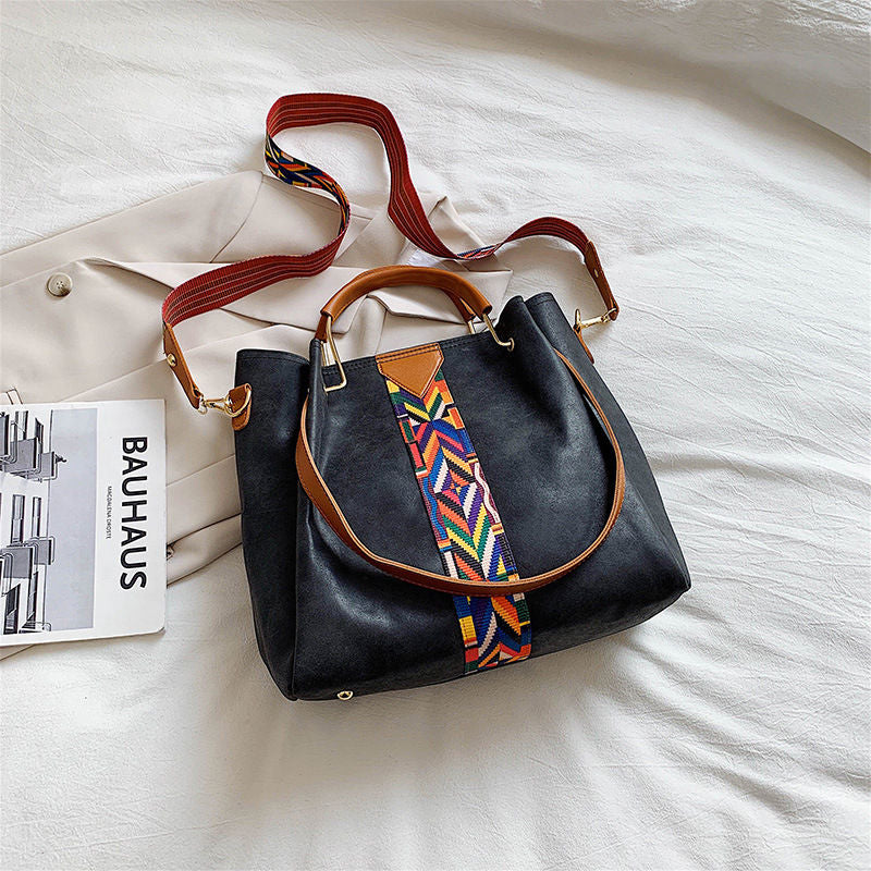 Ethnic Patterned Shoulder Bag